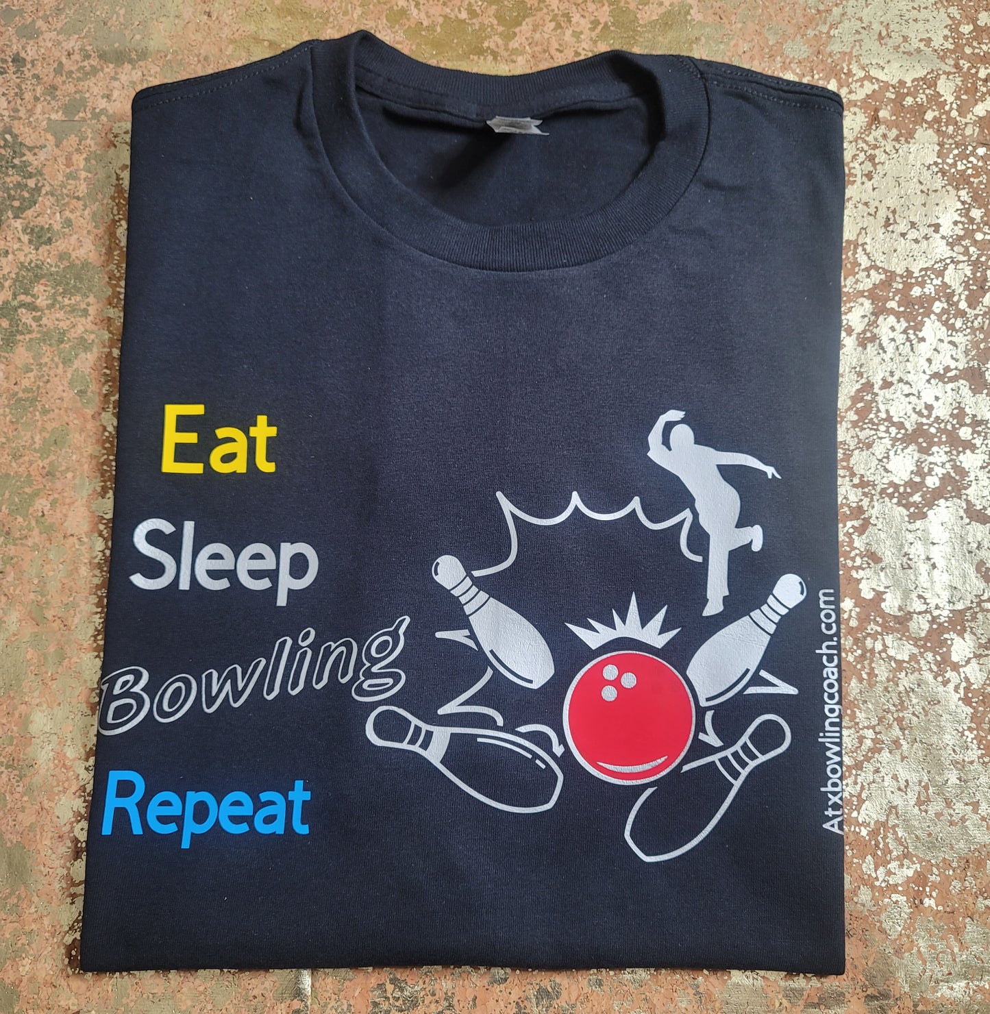 Eat, Sleep, Bowling, Repeat Tshirt